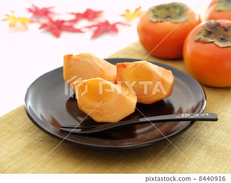 秋天甜點柿子 秋天甜點柿子 8440916