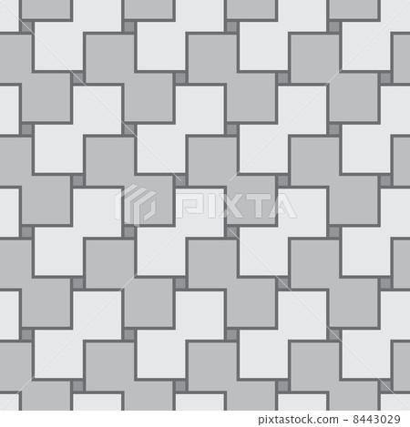Abstract gray square seamless vector texture - Stock Illustration ...