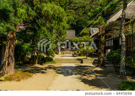 Kagura temple in summer Kagura temple in summer 8445698