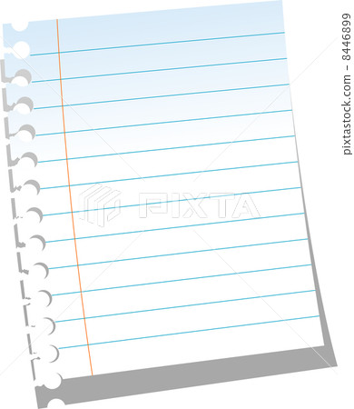 Page of notebook Page of notebook 8446899