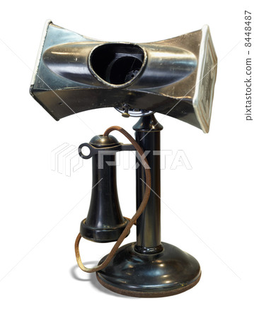 Old telephone for use in noisy areas. Old telephone for use in noisy areas. 8448487