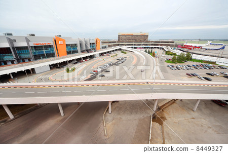 MOSCOW - SEPTEMBER 22: Sheremetyevo Airport on September 22, 201 8449327