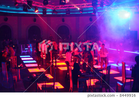 MOSCOW - OCTOBER 29: Party in Cosmodrome on October 29, 2011 in 8449916