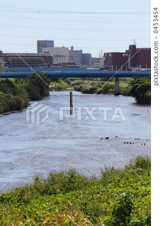 Shimabashi direction from Tsurumi River / Shinyoshida east 8453454