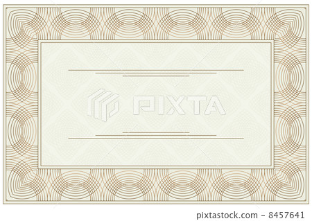 Blank voucher 8457641