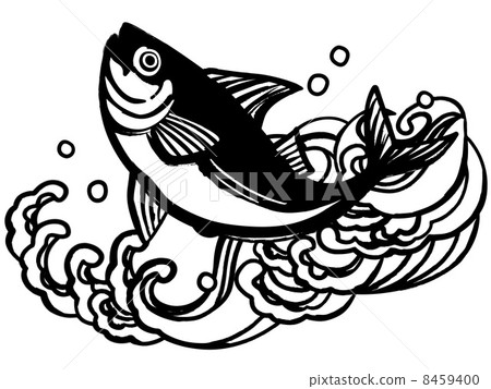 大魚旗_墨水 8459400