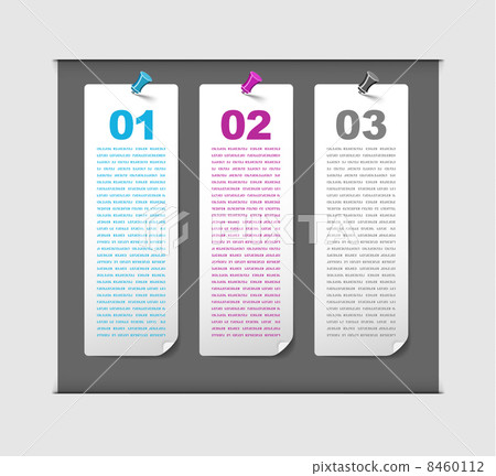 Modern infographics template 8460112