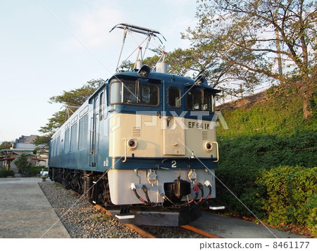 在Katsunuma葡萄園站EF 6418廢物列車上展出 8461177