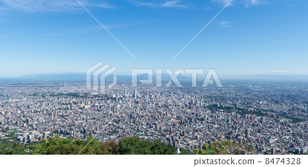 從札幌山宮山觀看（4790萬像素） 8474328