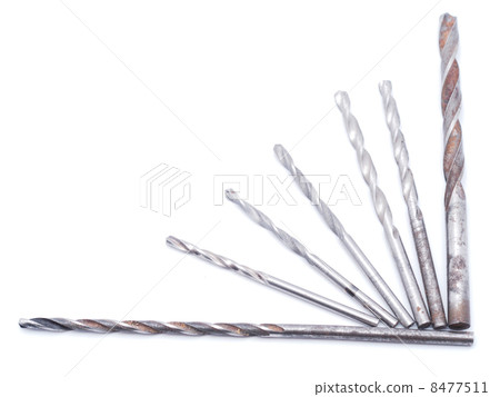 drill on a white background drill on a white background 8477511