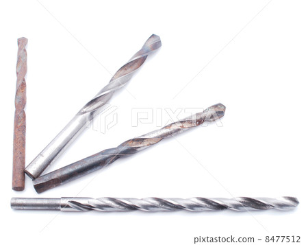 drill on a white background drill on a white background 8477512
