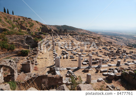 Ancient ruins of Pergamon Ancient ruins of Pergamon 8477761