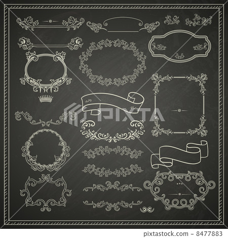 Set Of Design Elements 8477883