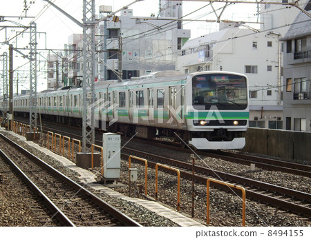 Joban Line Rapid E 231 Ayase Station Joban Line Rapid E 231 Ayase Station 8494155