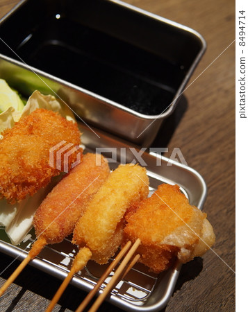 大阪特產“Kushikatsu” 8494714