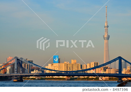 清水橋和東京天空樹 8497396