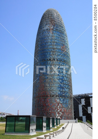 Torre Agbar of Barcelona 8500284