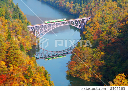 Tadami線秋葉·第一座橋 8502163