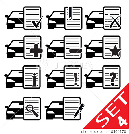 Car Web icons 8504170
