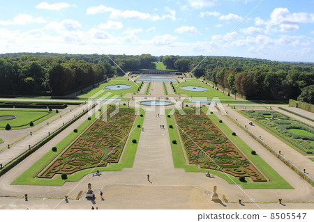 Vaud Le Vicomte Castle Main Sea Seine · Marne Province France 8505547