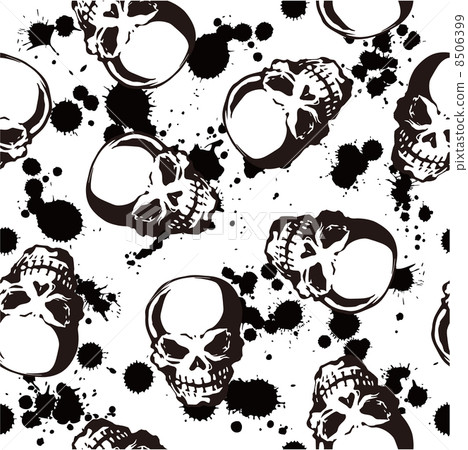Skull. Splatter - Skull. Splatter - 8506399