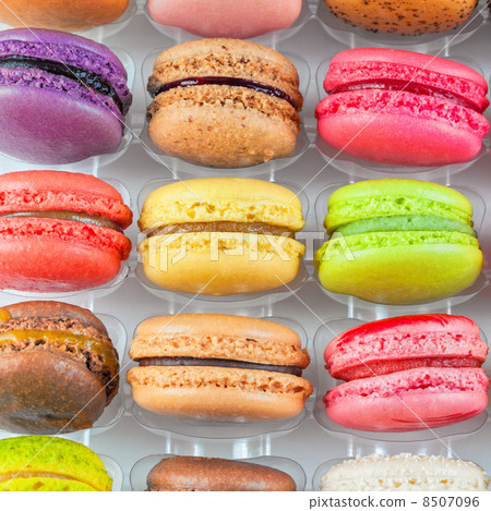 traditional french colorful macarons in a box traditional french colorful macarons in a box 8507096