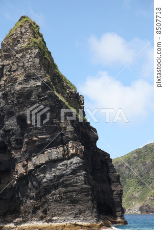 沖繩縣喀拉瑪群島克拉瑪群島烏干人岩石地形海東海 8507718