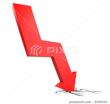Concept deteriorating business performance 8508383