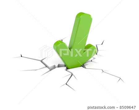 Green arrow broke ground 8509647