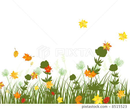 Meadow autumn background Meadow autumn background 8515523