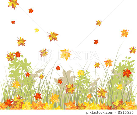 Meadow autumn background Meadow autumn background 8515525