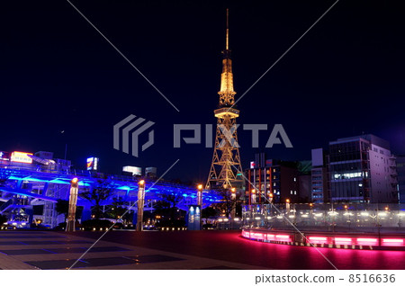 在名古屋的電視塔 在名古屋的電視塔 8516636