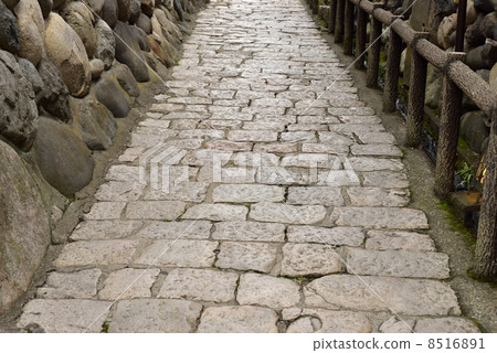 Gujo Hachiman · Sōumi cobbled stone pavement Gujo Hachiman · Sōumi cobbled stone pavement 8516891