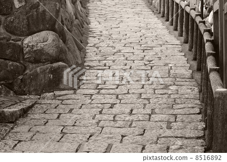 Gujo Hachiman · Sōumi cobbled stone pavement Gujo Hachiman · Sōumi cobbled stone pavement 8516892