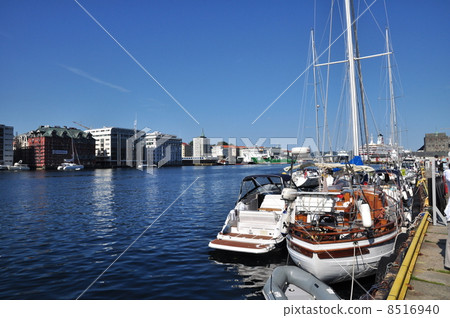 The port of Bryggen The port of Bryggen 8516940