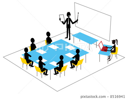 Presenting businessmen Presenting businessmen 8516941