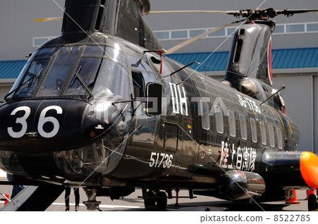 自衛隊直升機CH-47 J黑色 8522785