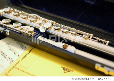 A flute that has gone to the case 8523542