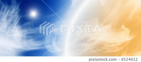 Fantastic beatiful sky 8524012