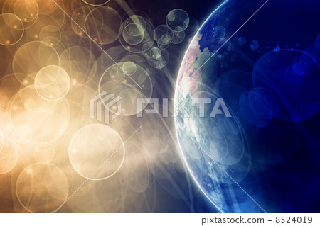 Planet in space 8524019