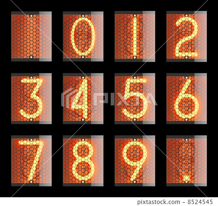 Nixie radio tube. 8524545