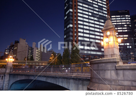 有史以來的橋夜景 8526780
