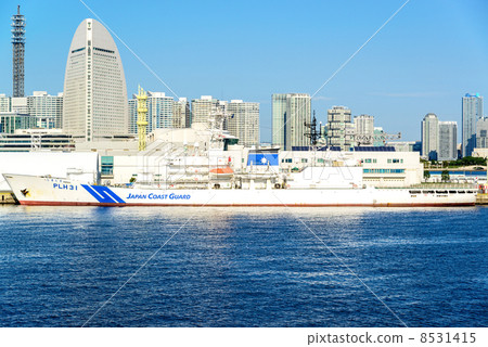 Patrol boat Shikishima (Naka-ku, Yokohama, Third Region Coast Guard Headquarters) 8531415