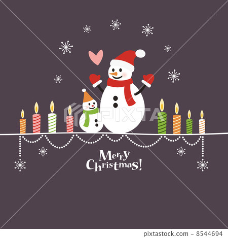snowman, candle, candles 8544694