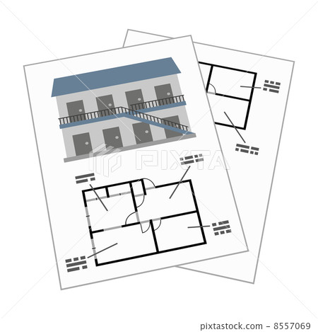 Real estate advertisement Real estate advertisement 8557069