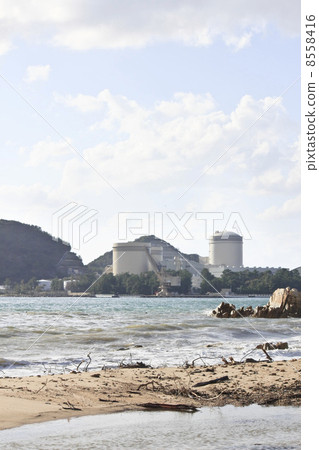 Reactor building of Mihama Power Station 8558416