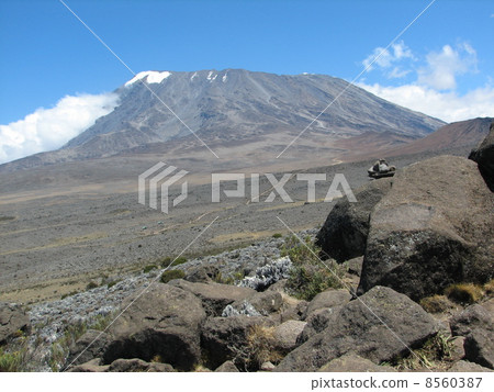 乞力馬扎羅整個觀點 8560387
