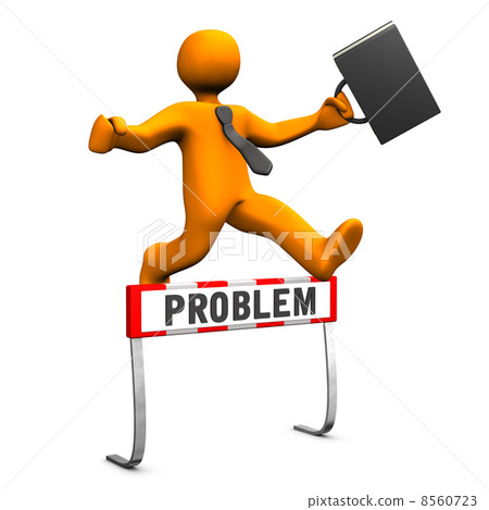 Businessman Steeplechase Problem 8560723