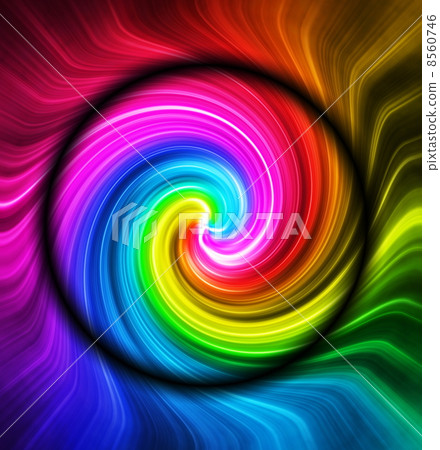 7 color spiral background 8560746