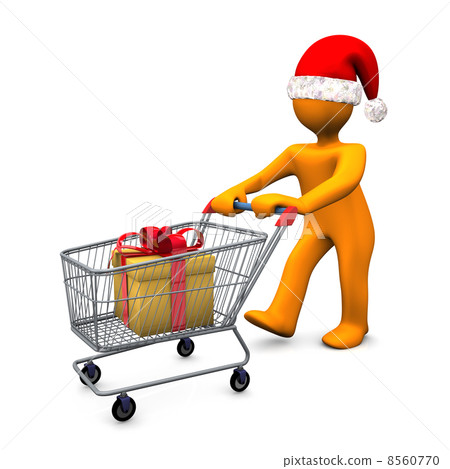 Christmas Shopping Santa Christmas Shopping Santa 8560770